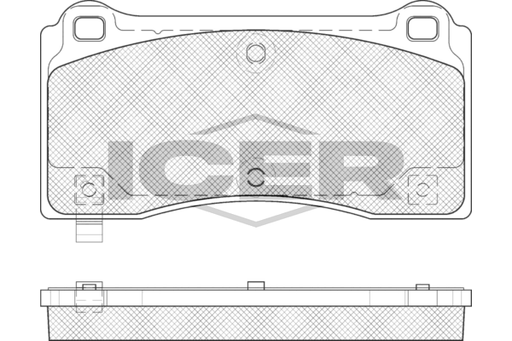 Brake Pad Set  TESLA