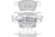 Brake Pad Set, disc brake (Braking System)