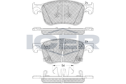 Brake Pad Set, disc brake (Braking System)