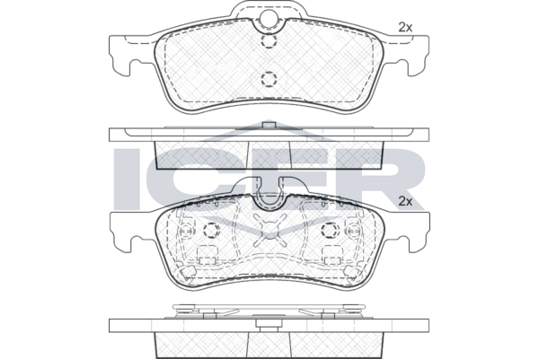 Brake Pad Icer Mini Cooper