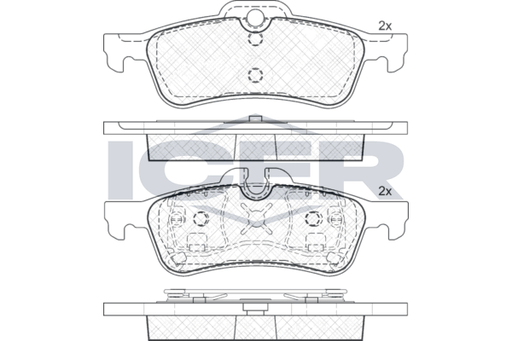 Brake Pad Icer Mini Cooper