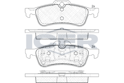Brake Pad Icer Mini Cooper