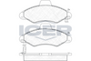 Brake Pad Front Axle Ford Icer