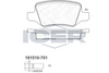 Rear Brake Pad Set