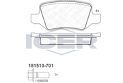 Rear Brake Pad Set