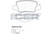 Rear Brake Pad Set