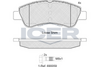 Brake Pad Front Axle Peugeot Icer