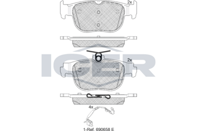 Brake pads- SEAT