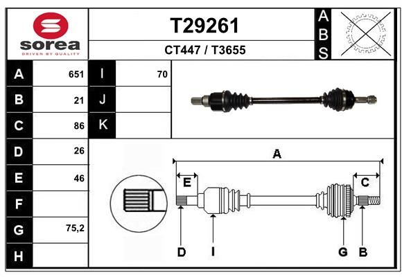 Drive Shaft (Wheel Drive)