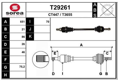 Drive Shaft (Wheel Drive)