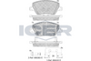 Brake Pad Front Axle Fiat Icer
