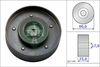 Deflection/Guide Pulley, V-ribbed belt SEAT