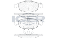 Brake Pad Set Front Icer Peugeot 5008