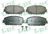 Brake Pad Set, disc brake (Braking System)