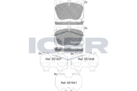 Brake Pad Set ICER