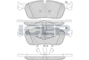 Brake Pad Set Fr Icer Land R Discovery