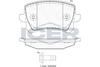 Brake Pad Rear Axle Vw Icer