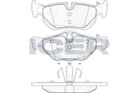 Brake Pad Set, disc brake (Braking System)