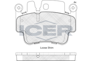 Brake Pad Front Axle Porsche Icer