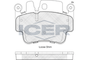 Brake Pad Front Axle Porsche Icer