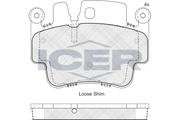 Brake Pad Front Axle Porsche Icer