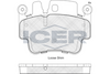 Brake Pad Front Axle Porsche Icer
