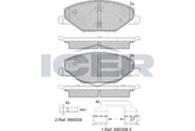 Brake Pad Set, disc brake (Braking System)