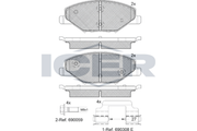 Brake Pad Set, disc brake (Braking System)