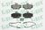 Brake Pad Set, disc brake (Braking System)