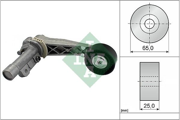 Tensioner Lever, V-Ribbed Belt
