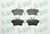 Brake Pad Set, disc brake (Braking System)