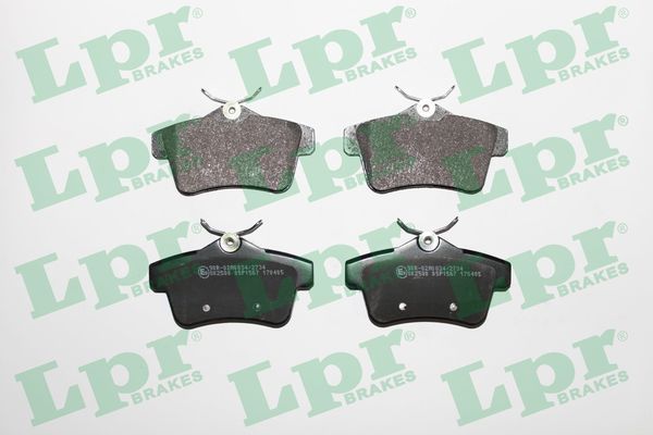 Brake Pad Set, disc brake (Braking System)
