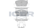 Brake Pad Set, disc brake (Braking System)