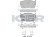 Brake Pad Set, disc brake (Braking System)