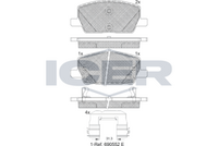 Brake Pad Set, disc brake (Braking System)