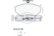 Brake Pad Front Axle Vw Icer