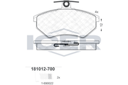 Brake Pad Front Axle Vw Icer