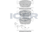 Brake Pad Front Icer Audi A4 - Cit C4