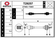 Drive Shaft (Wheel Drive)
