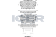 Brake Pad Set ICER