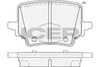 Brake Pad Set, disc brake (Braking System)