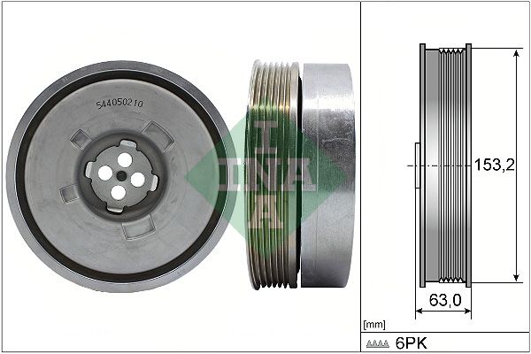 Belt Pulley, crankshaft MINI