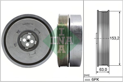 Belt Pulley, crankshaft MINI