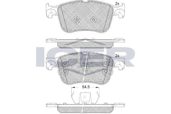 Brake pads- FORD