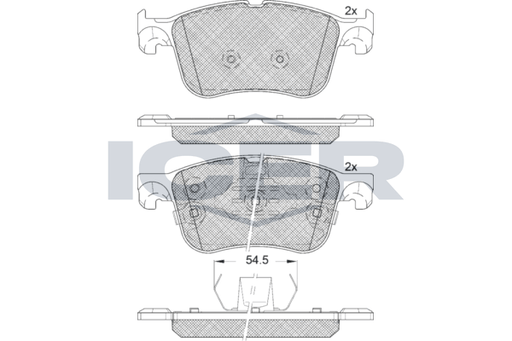 Brake pads- FORD