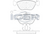 Brake Pad Set Front Icer Fiat Bravo