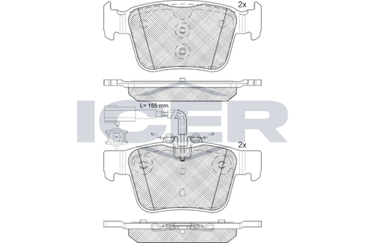 Brakepad,ALFA ROMEO