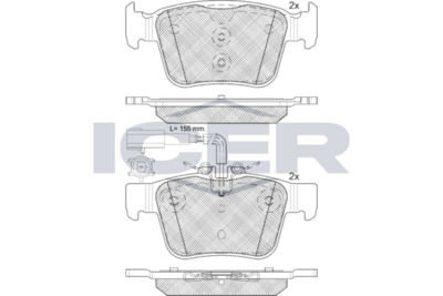 Brakepad,ALFA ROMEO