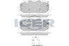 Brake Pad Front Axle Audi Icer