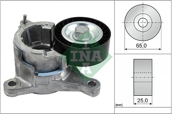 Tensioner Pulley, V-Ribbed Belt